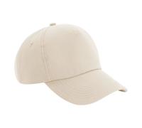Beechfield Men's Authentic 5-Panel Cap in Light Sand Beechfield Light Sand One Size