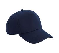 Beechfield Men's Authentic 5-Panel Cap in Navy Beechfield Navy One Size