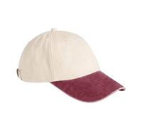 Beechfield Men's Baseball Cap in Natural Beechfield Natural One Size