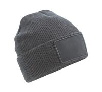 Beechfield Men's Beanie in Mid Grey Beechfield Mid Grey One Size