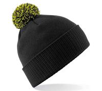 Beechfield Men's Beanie in True Black Beechfield True Black One Size