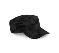 Beechfield Men's Camo Army Cap in Midnight Beechfield Midnight One Size
