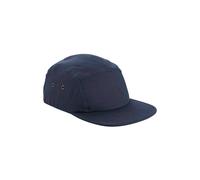 Beechfield Men's Canvas 5 Panel Baseball Cap in Navy Beechfield Navy One Size