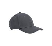 Beechfield Men's Classic Cotton 6 Panel Baseball Cap in Mid Grey Beechfield Mid Grey One Size
