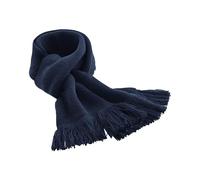 Beechfield Men's Classic Knitted Scarf in Navy Beechfield Navy One Size