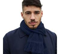 Beechfield Men's Classic Knitted Winter Scarf in Navy Beechfield Navy One Size