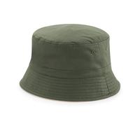 Beechfield Men's Classic Reversible Bucket Hat in Dark Olive | Size: Large/XL Beechfield Dark Olive L/XL