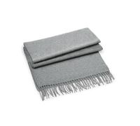 Beechfield Men's Classic Woven Scarf in Grey Beechfield Grey One Size