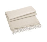 Beechfield Men's Classic Woven Scarf in Light Beige Beechfield Light Beige One Size