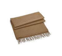 Beechfield Men's Classic Woven Scarf in Light Brown Beechfield Light Brown One Size