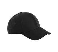 Beechfield Men's Club Plain Baseball Cap in Black Beechfield Black One Size