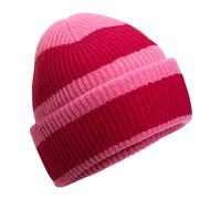 Beechfield Men's Colour Block Beanie in Cerise Beechfield Cerise One Size