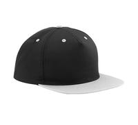 Beechfield Men's Contrast 5 Panel Snapback Cap in Black Beechfield Black One Size