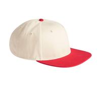 Beechfield Men's Contrast 6 Panel Baseball Cap in Natural Beechfield Natural One Size