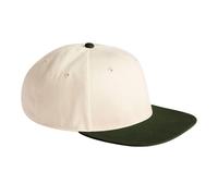 Beechfield Men's Contrast 6 Panel Baseball Cap in Natural Beechfield Natural One Size