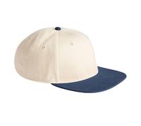 Beechfield Men's Contrast 6 Panel Baseball Cap in Natural Beechfield Natural One Size