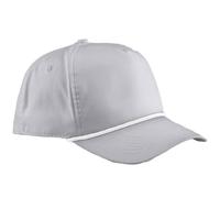 Beechfield Men's Coolmax Baseball Cap in Light Grey Beechfield Light Grey One Size