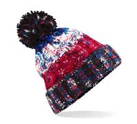 Beechfield Men's Corkscrew Beanie in Black Beechfield Black One Size