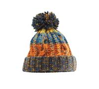 Beechfield Men's Corkscrew Beanie in Blue Beechfield Blue One Size