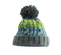 Beechfield Men's Corkscrew Beanie in Grey Beechfield Grey One Size