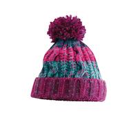 Beechfield Men's Corkscrew Beanie in Pink Beechfield Pink One Size