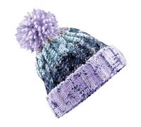 Beechfield Men's Corkscrew Knitted Pom Pom Beanie Hat Beechfield Multicolor One Size