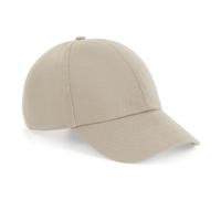 Beechfield Men's Cotton 6-panel Cap in Light Sand Beechfield Light Sand One Size