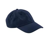 Beechfield Men's Cotton 6 Panel Dad Hat in Navy Beechfield Navy One Size
