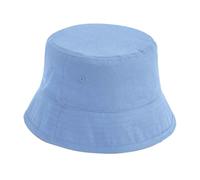 Beechfield Men's Cotton Bucket Hat in Blue | Size: S/M Beechfield Blue S/M