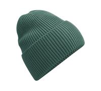 Beechfield Men's Cuffed Oversized Beanie in Green Beechfield Green One Size