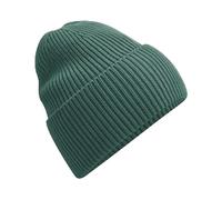 Beechfield Men's Cuffed Oversized Beanie in Green Beechfield Green One Size
