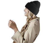 Beechfield Men's Cuffed Oversized Beanie One Size in Black Beechfield Black One Size