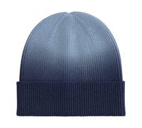 Beechfield Men's Dip Dye Beanie in Navy Beechfield Navy One Size