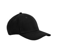 Beechfield Men's EarthAware 6 Panel Cotton Baseball Cap in Black Beechfield Black One Size