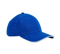Beechfield Men's EarthAware 6 Panel Cotton Baseball Cap in Bright Blue Beechfield Bright Blue One Size