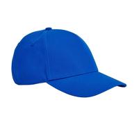 Beechfield Men's EarthAware Classic 5 Panel Cotton Baseball Cap in Royal Beechfield Royal One Size