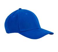 Beechfield Men's EarthAware Classic 6 Panel Cotton Sandwich Peak Baseball Cap in Royal Beechfield Royal One Size