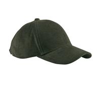 Beechfield Men's EarthAware Cord Baseball Cap in Dark Green Beechfield Dark Green One Size