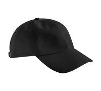 Beechfield Men's EarthAware Cotton Cap in Black Beechfield Black One Size