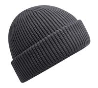 Beechfield Men's Elements Wind Resistant Beanie One Size in Dark Grey Beechfield Dark Grey One Size