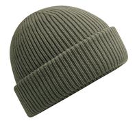 Beechfield Men's Elements Wind Resistant Beanie One Size in Dark Olive Beechfield Dark Olive One Size