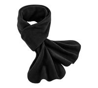 Beechfield Men's Fleece Winter Scarf in Black Beechfield Black One Size