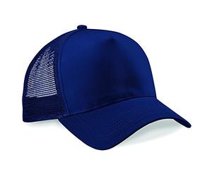 Beechfield Men's Half Mesh Cap One Size Navy Blue