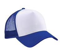 Beechfield Men's Half Mesh Trucker Cap Headwear Pack of 2 in Duck Egg Blue Beechfield Duck Egg Blue One Size