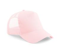 Beechfield Mens Half Mesh Trucker Cap / Headwear (Pack of 2) RW6695