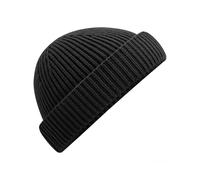 Beechfield Men's Harbour Beanie in Black Beechfield Black One Size