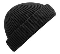 Beechfield Men's Harbour Fisherman Beanie in Black Beechfield Black One Size
