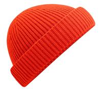 Beechfield Men's Harbour Fisherman Beanie in Red Beechfield Red One Size