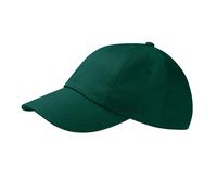 Beechfield Men's Heavy Drill Low Profile Cap in Bottle Green Beechfield Bottle Green One Size