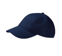 Beechfield Men's Heavy Drill Low Profile Cap in Navy Beechfield Navy One Size